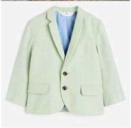 H&M Kids Boys Green Blazer