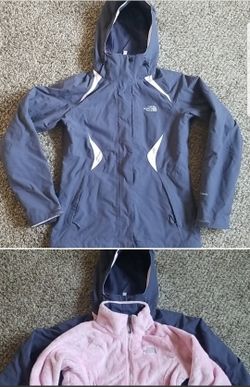 North face hyvent jacket / coat size xs