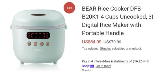 Bear Rice Cooker
