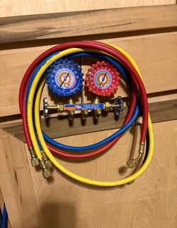 2 valve brass manifold