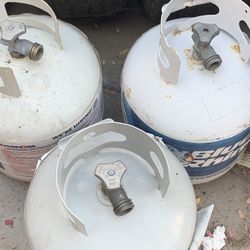 BlueRhino, AmeriGas, And Blank Propane Tanks