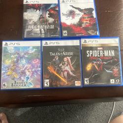 5 Ps5 Games $60 