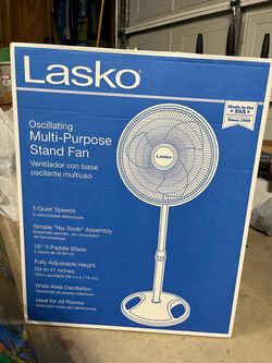 Oscillating multi purpose stand fan