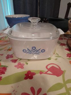 Cornflower Pyrex