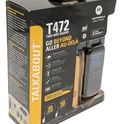 New Motorola Solutions Talkabout T472 Two-Way Radios, 2-pack