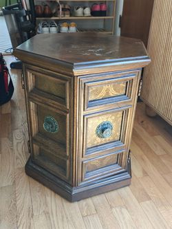 Solid Wood Side Table