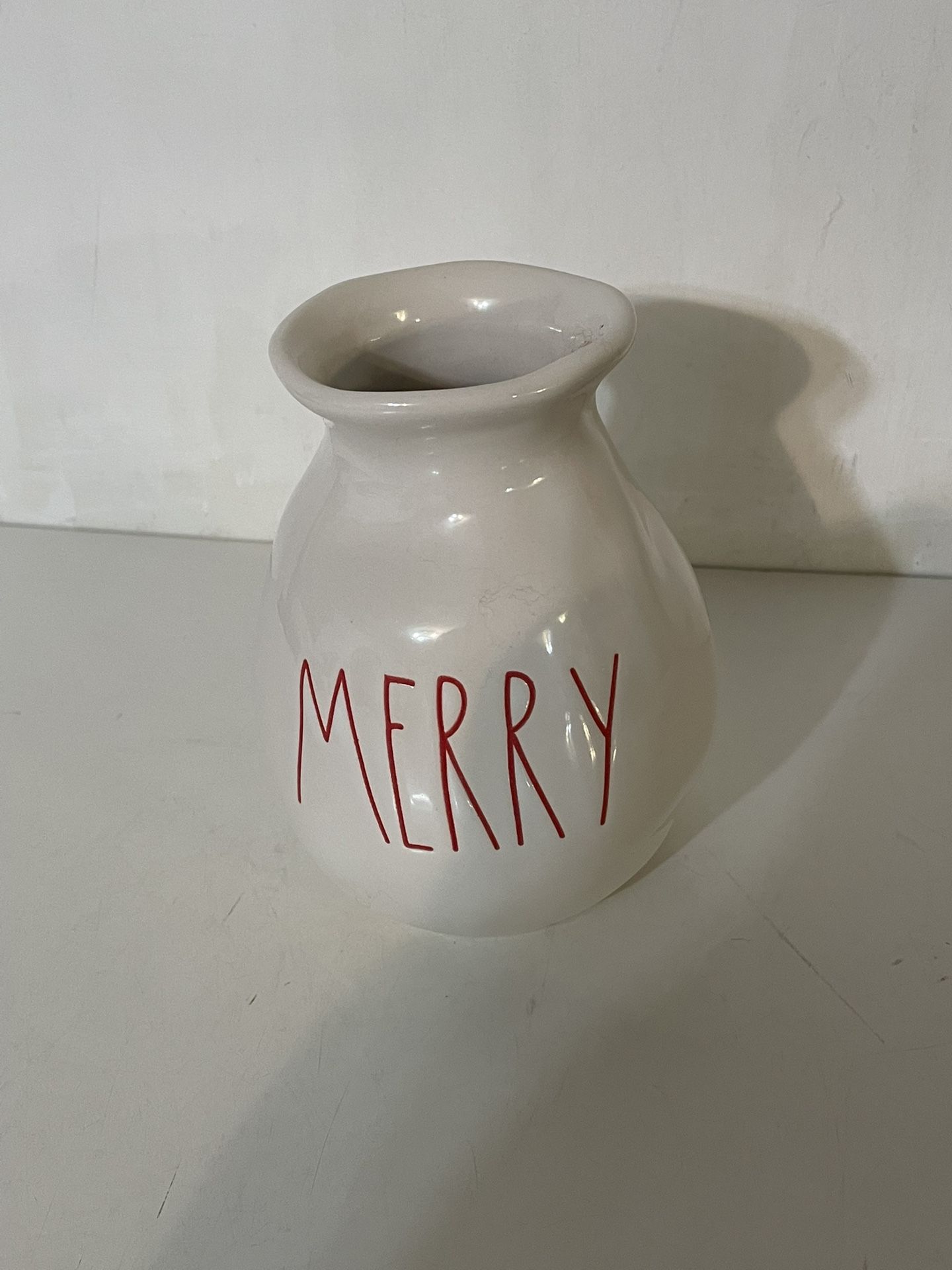 Rae Dunn Christmas Vase