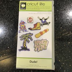 Cricut Lite Shapes Cartridge DUDE! Complete (contact info removed)