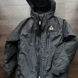 Very Warm New GERRY BOYS 3-IN-1 JACKET  (Black / Heather Gray  M10/12) 