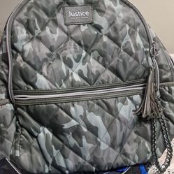 Justice Camo Backpack