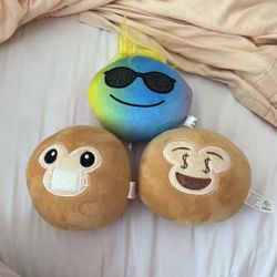 Smile Smily Face Stuffed Toy 