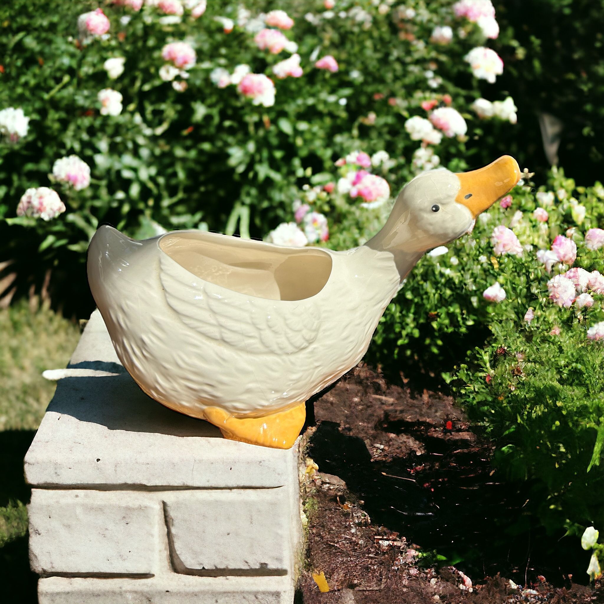 MCM Duck/Goose Planter