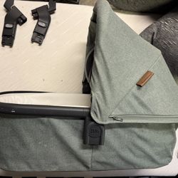 Bassinet and Adapter/Accessory For Uppa Baby Vista Stroller