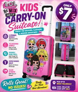 🩷 L.O.L. Surprise! Remix Kids Carry-On Suitcase