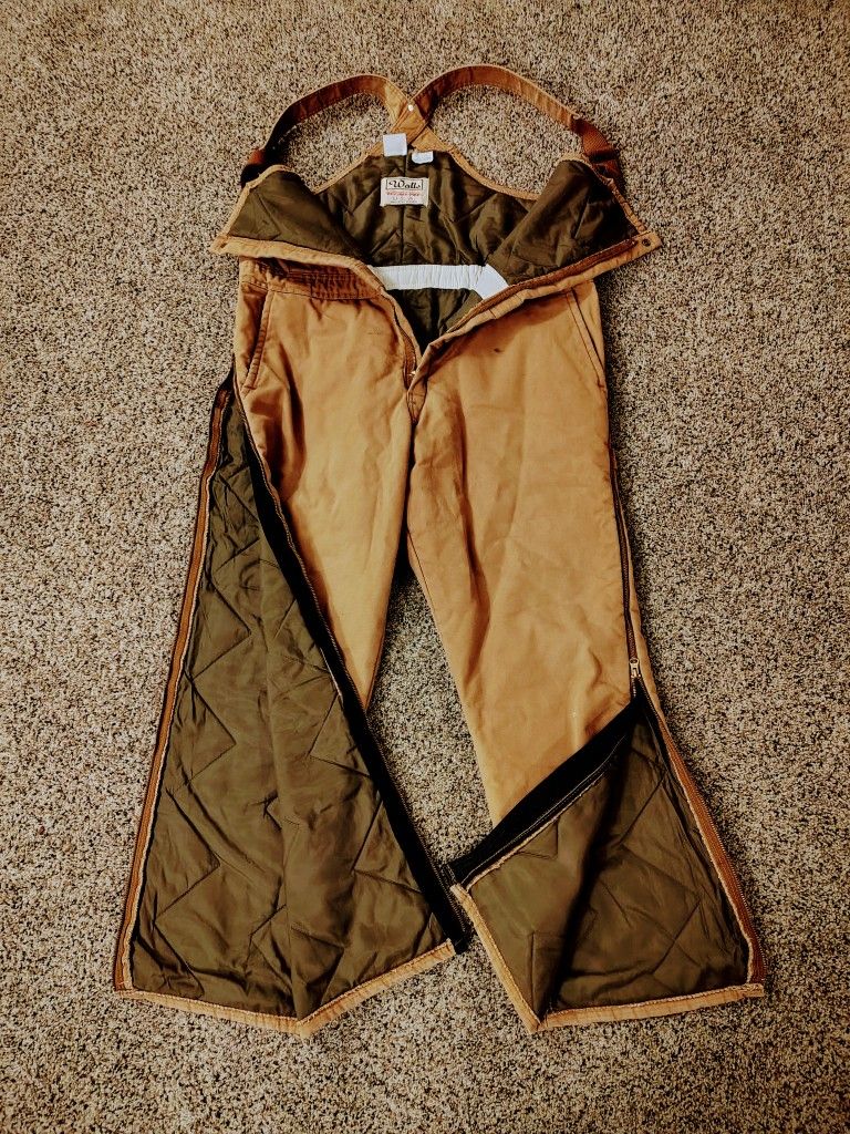 Men's Insulated Overalls Large