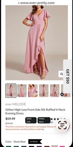 High low dress