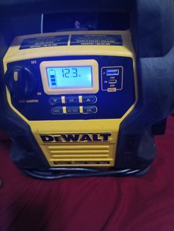 DeWalt jumper start