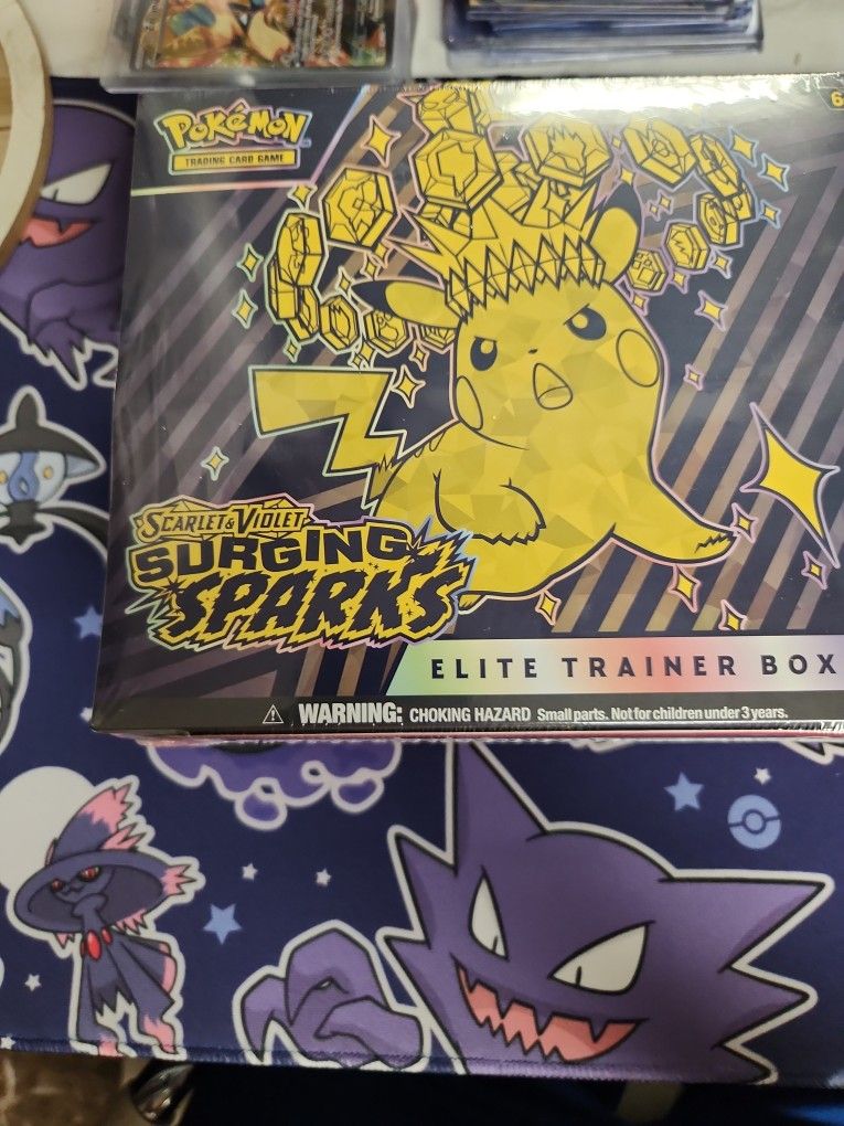 surging sparks booster box etb bundle Pokémon Scarlet Twilight Masquerade Booster Bundle – Alchemist Cards & Games main image 0