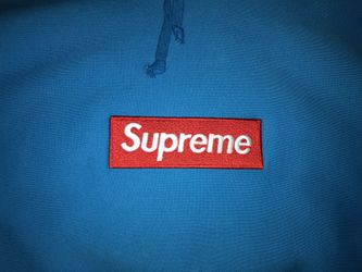 Supreme Bogo Hoodie (Size Med) (Color Teal)