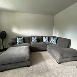 Gray Sectional Sofa -pending Pickup 