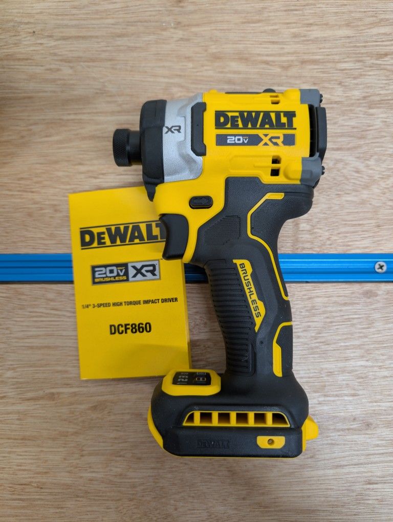 DeWalt 20v XR DCF860 1/4" Impact Driver 3-Spd NEW