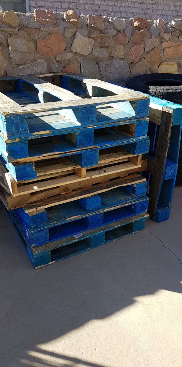 Wood pallets for Sale in El Paso TX - OfferUp