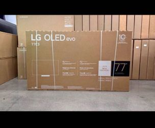 LG OLED evo C3 77 inch 4K Smart TV 2023