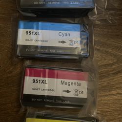 950XL 951XL Ink Cartridges Combo Pack Replacement for HP 