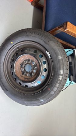 New tire with rim
