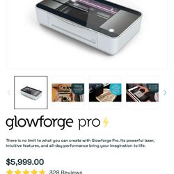 Brand New Glowforge