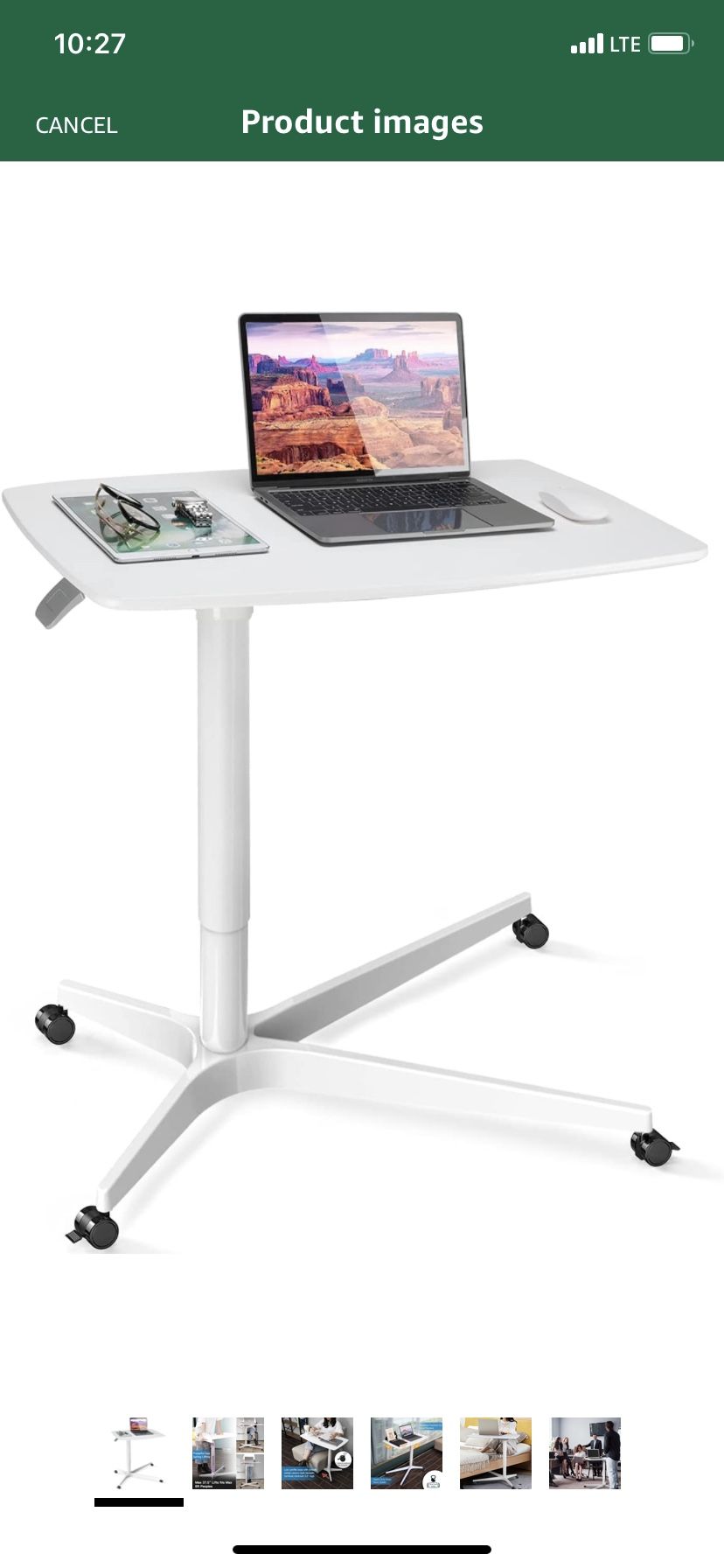 Mobile Standing Desk-New