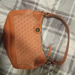 Dooney & Bourke Orange Monogram Handbag