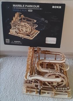 Marble run.