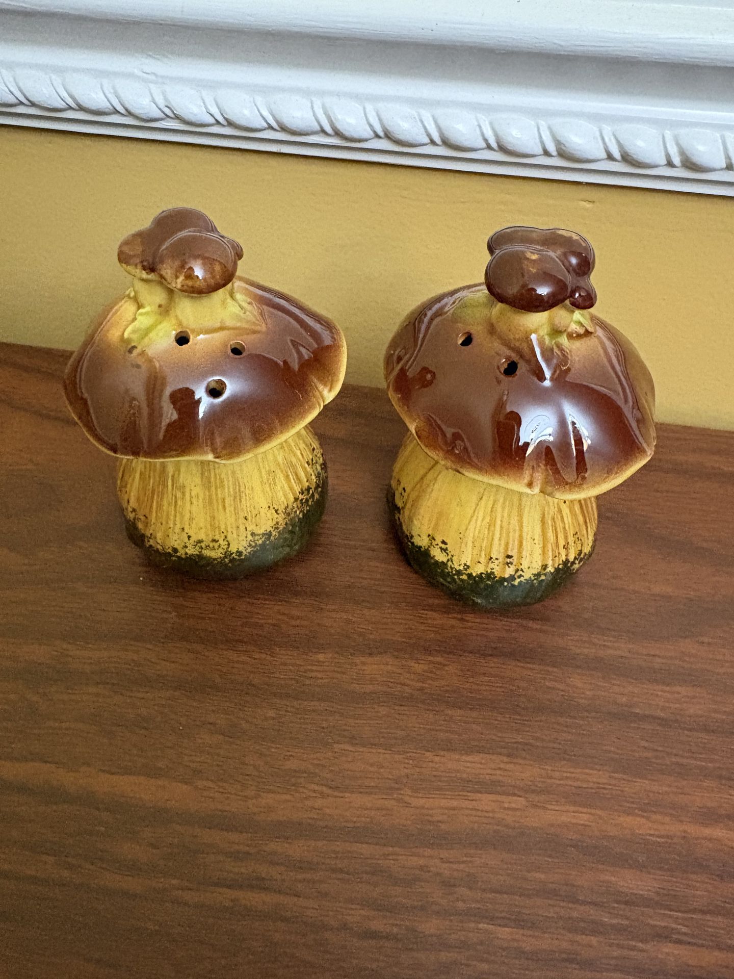 Never used Vintage Salt and Pepper shakers