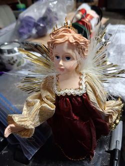 Vintage ANGEL TREE TOPPER