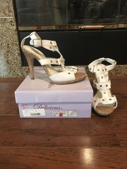 White Women’s Shoes / Heels- 7.5