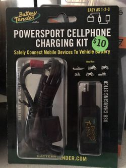 NEW- Powersport cellphone charging kit