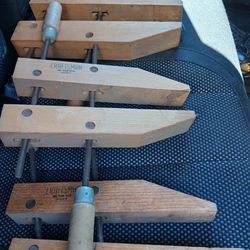 Wooden wood working Clamps
