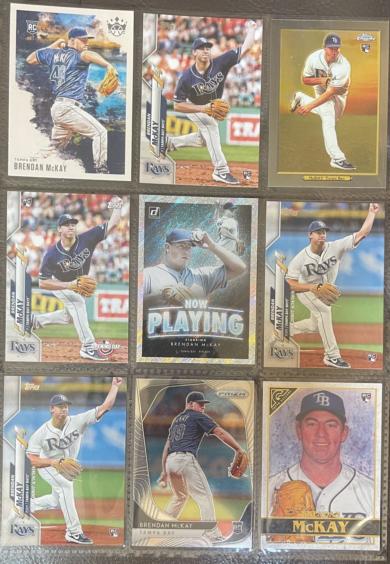 Baseball Cards - Rays