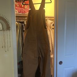 Carhartt Overalls 32X30 Worn Once For a 2 Hour Period Practically New!!