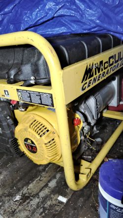 Mcculloch 11.0 Generator(cash only)