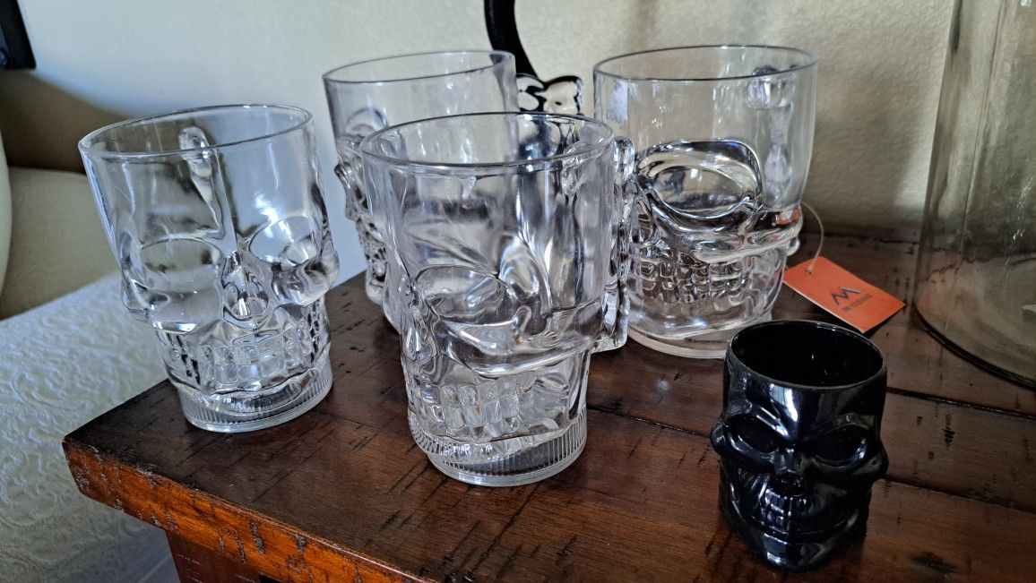 Skull Beer Mugs