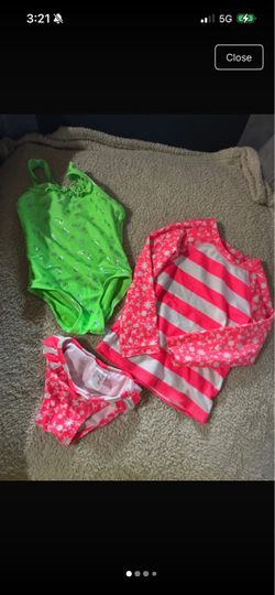 Girls Swimwear Bundle – 3 Pieces