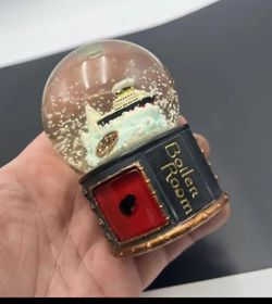 Titanic Snow Globe with Authentic coal