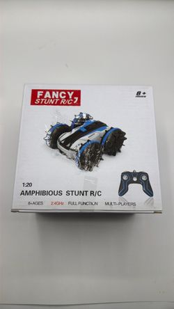 BNIB Fancy Stunt RC Amphibious Stunt Car 1:20 - New & Factory Sealed