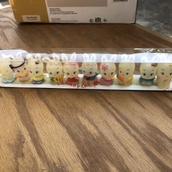 GLOW IN DARK BUNNY FIGURINES 