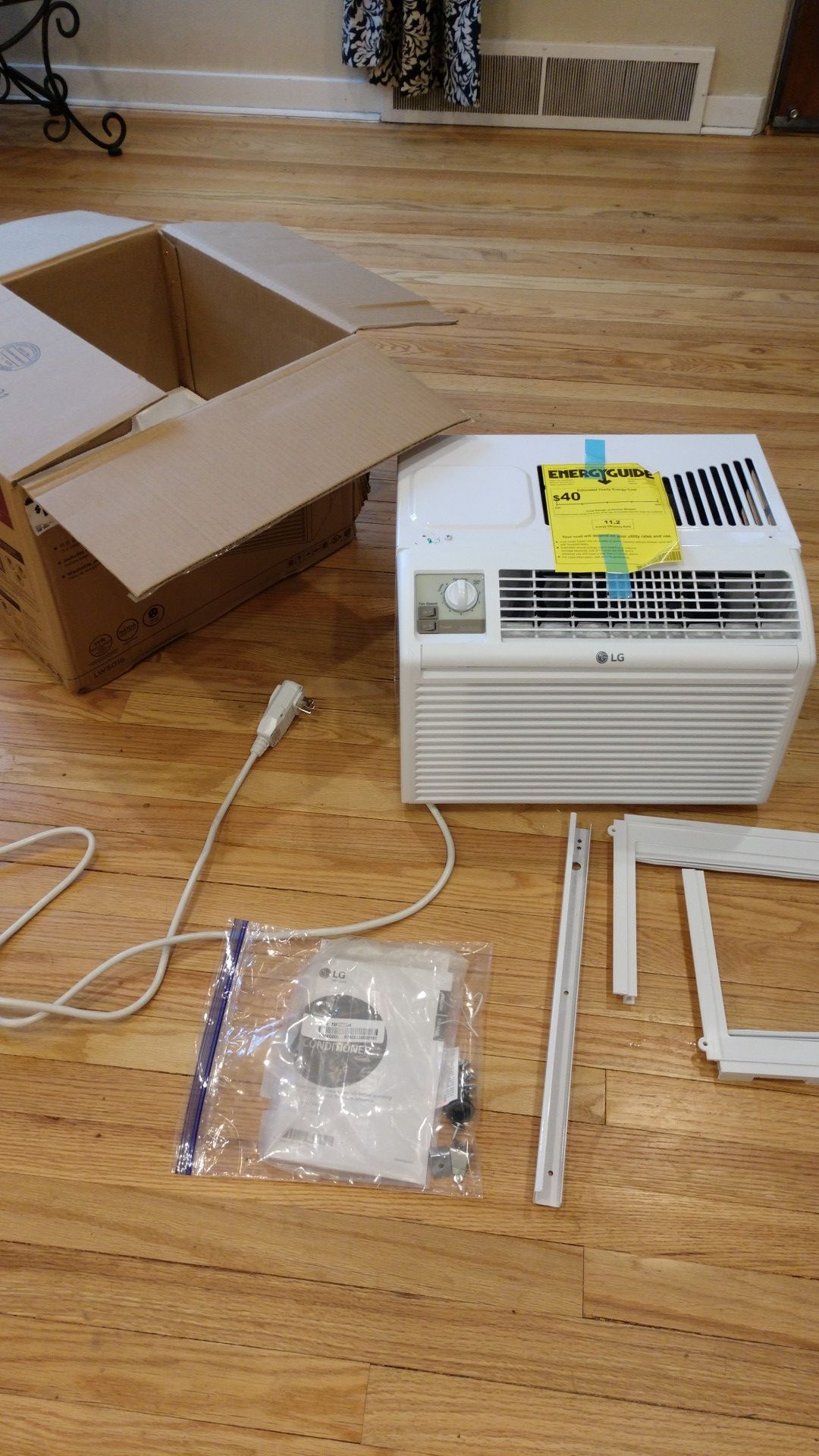 LG 5,000 BTU room air conditioner