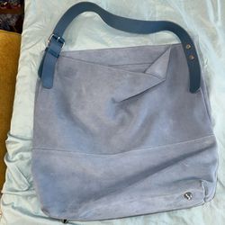 Vintage Barneys New York Genuine Suede Shoulder Bag