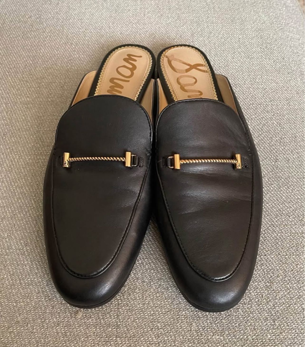 Sam Edelman Women's Laurna Black Mules Size 10.5