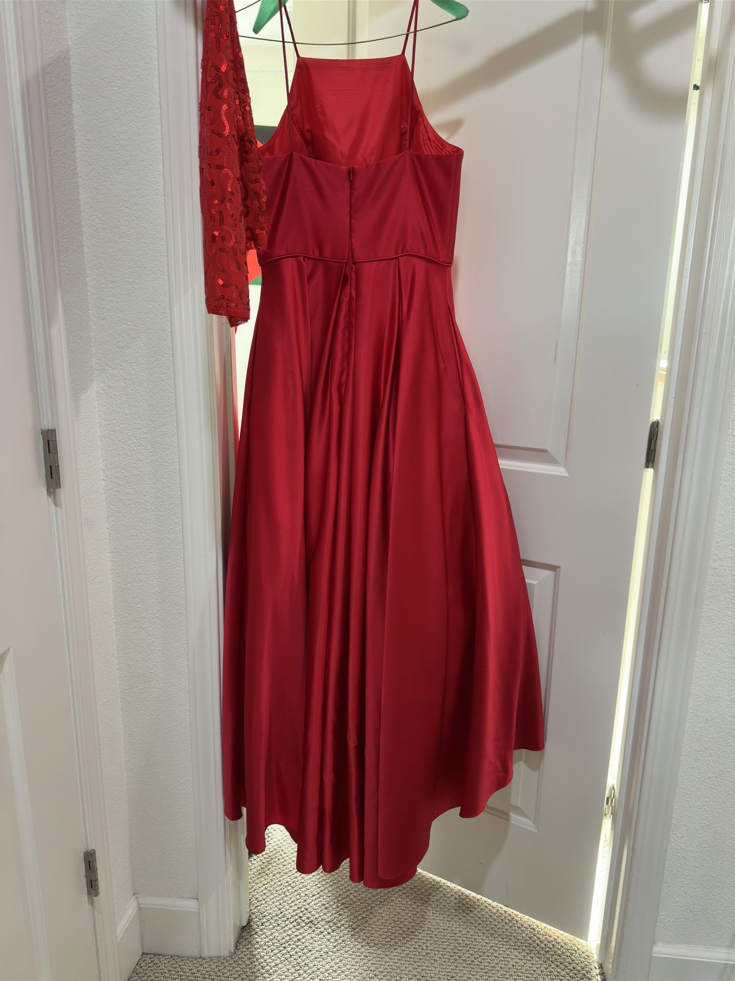 Red dress
